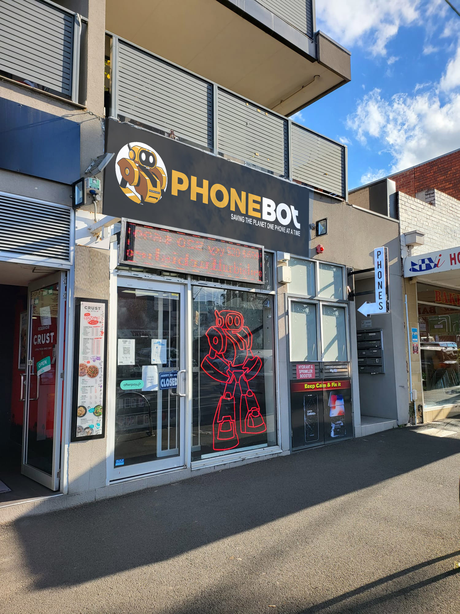 Phonebot store exterior