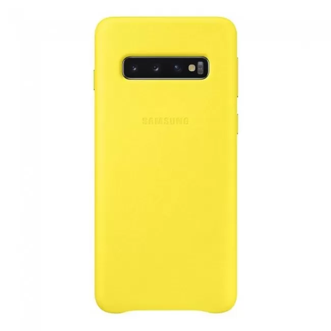 Samsung Galaxy S10 Leather Cover Samsung Galaxy S10 Leather Cover