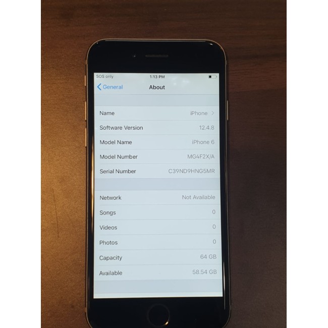 Apple iPhone 6 (64GB) No Touch ID