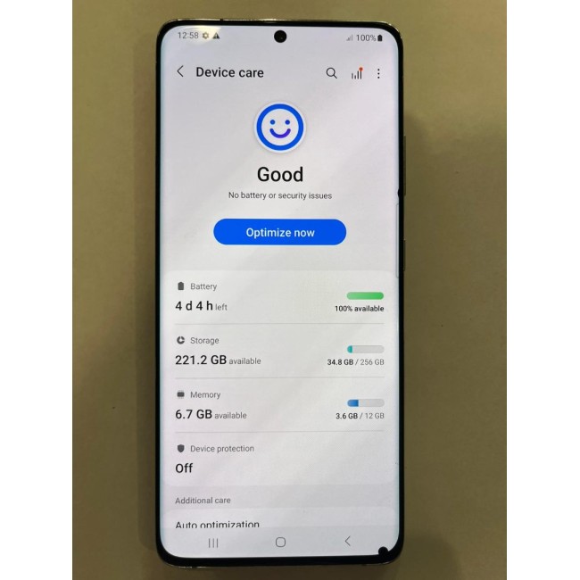Samsung Galaxy S21 Ultra 5G Dual Sim 256GB - Minor Screen Bleeding