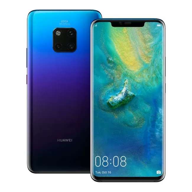 Buy Refurbished Huawei Mate 20 Pro (256GB) in Twilight Buy Refurbished Huawei Mate 20 Pro (256GB) in Twilight