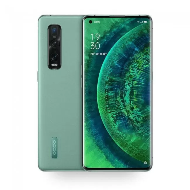 Buy Refurbished Oppo Find X2 Pro 5G (512GB) in Green Vegan Leather Buy Refurbished Oppo Find X2 Pro 5G (512GB) in Green Vegan Leather
