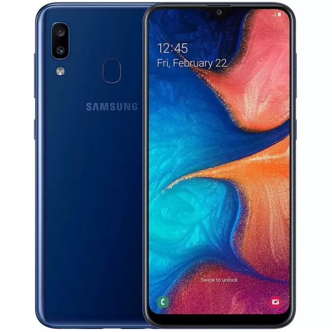 Buy Refurbished Samsung Galaxy A20e Dual Sim (32GB) in Blue Buy Refurbished Samsung Galaxy A20e Dual Sim (32GB) in Blue