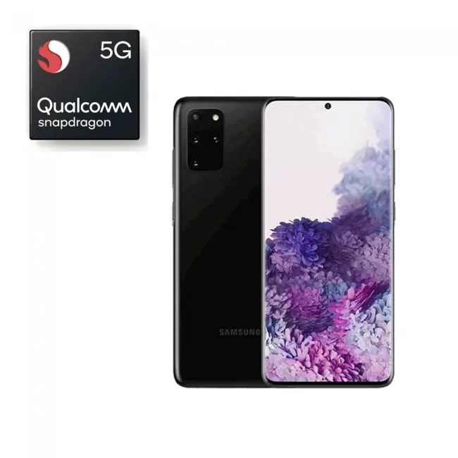 Buy Refurbished Samsung Galaxy S20 Plus 5G Qualcomm Chipset (128GB) in Cosmic Black