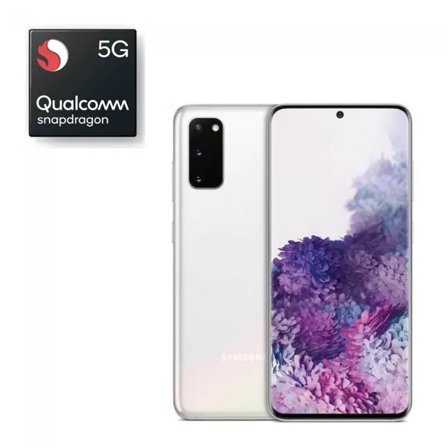 Buy Refurbished Samsung Galaxy S20 5G Qualcomm Chipset (128GB) in Cloud White